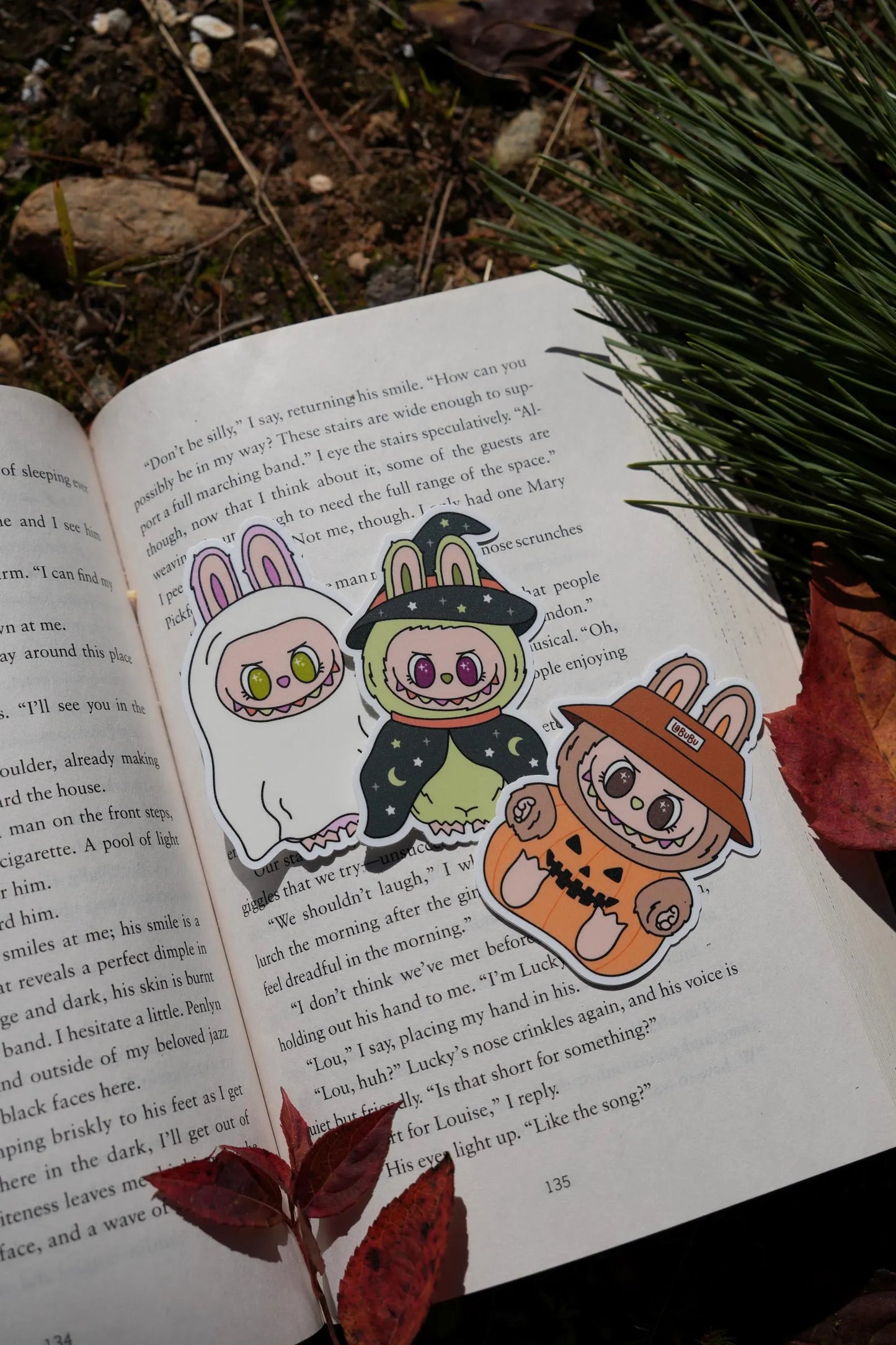 Fall Labubu Stickers