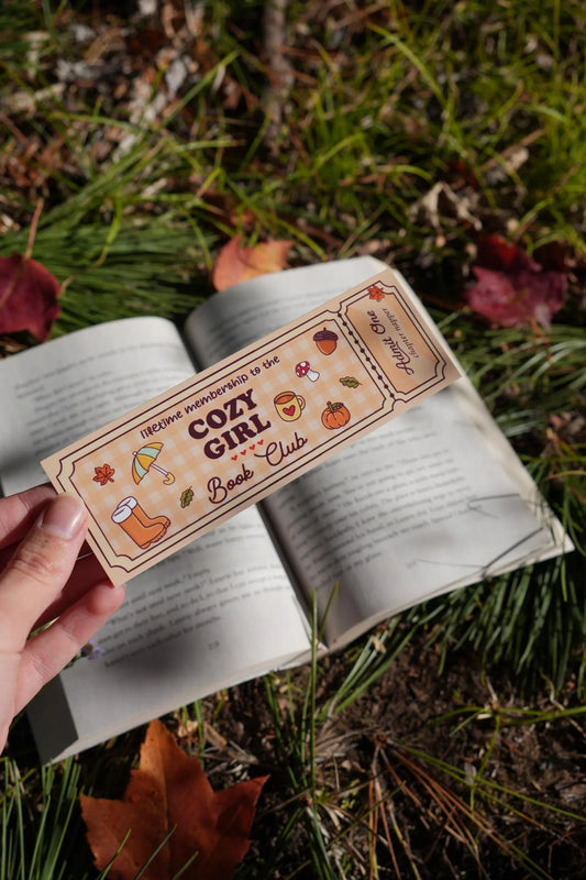 Lifetime Membership to the Cozy Girl Book Club Bookmark