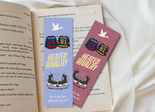 Heated Rivalry Bookmark