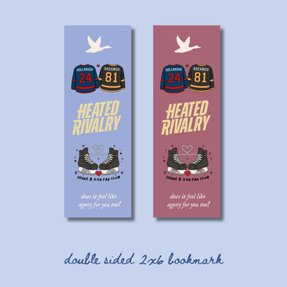 Heated Rivalry Bookmark