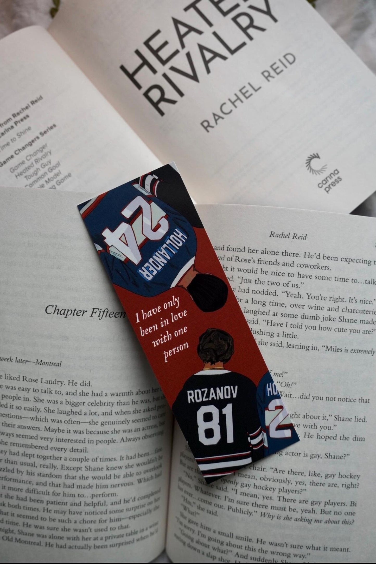 Shane & Ilya Heated Rivalry Bookmarks