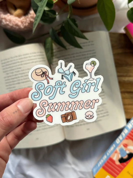 Soft Girl Summer Sticker