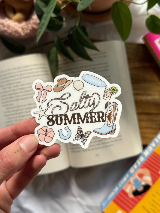Salty Summer Sticker