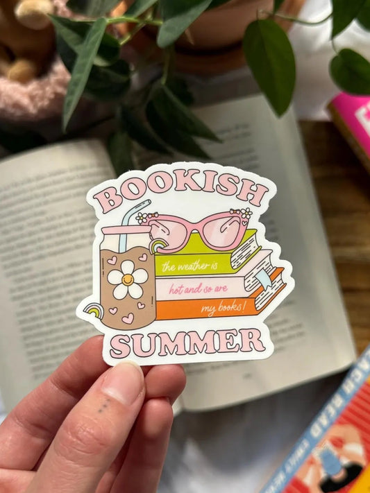 Bookish Summer Sticker
