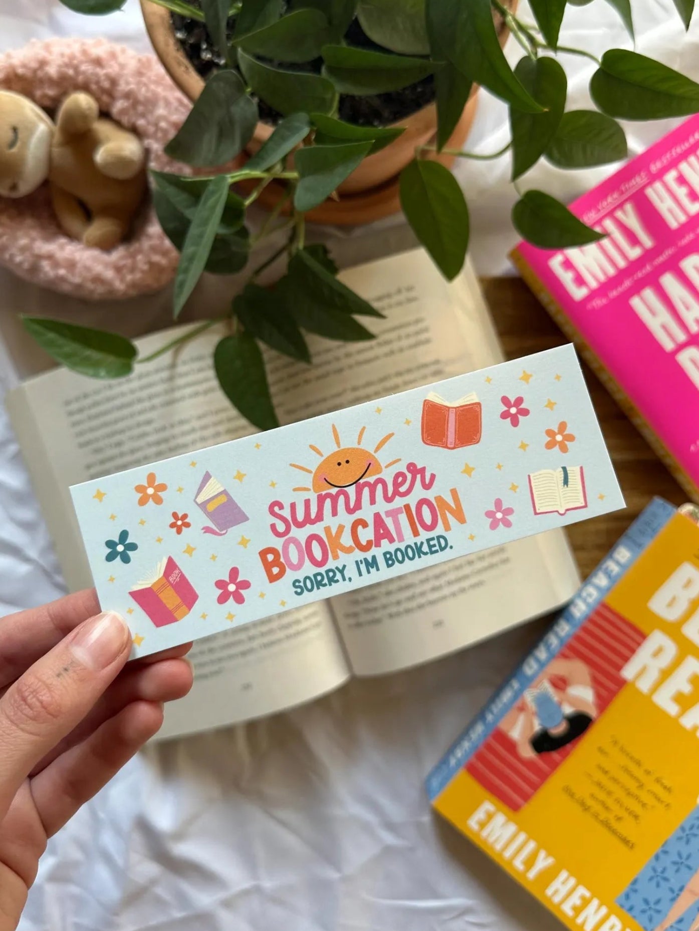 Summer Bookcation Bookmark