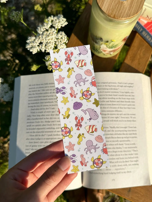Ocean Animals Bookmark