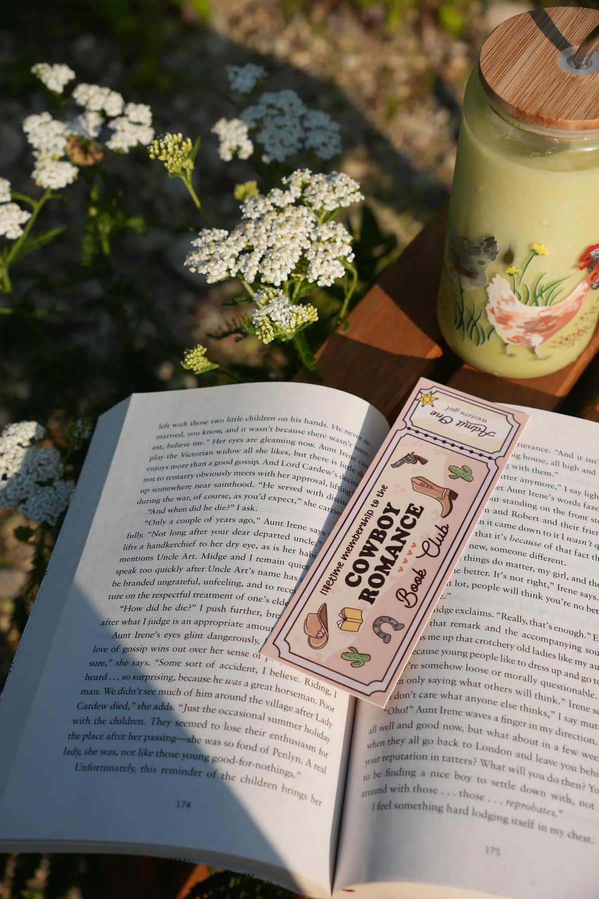 Cowboy Romance Bookmark