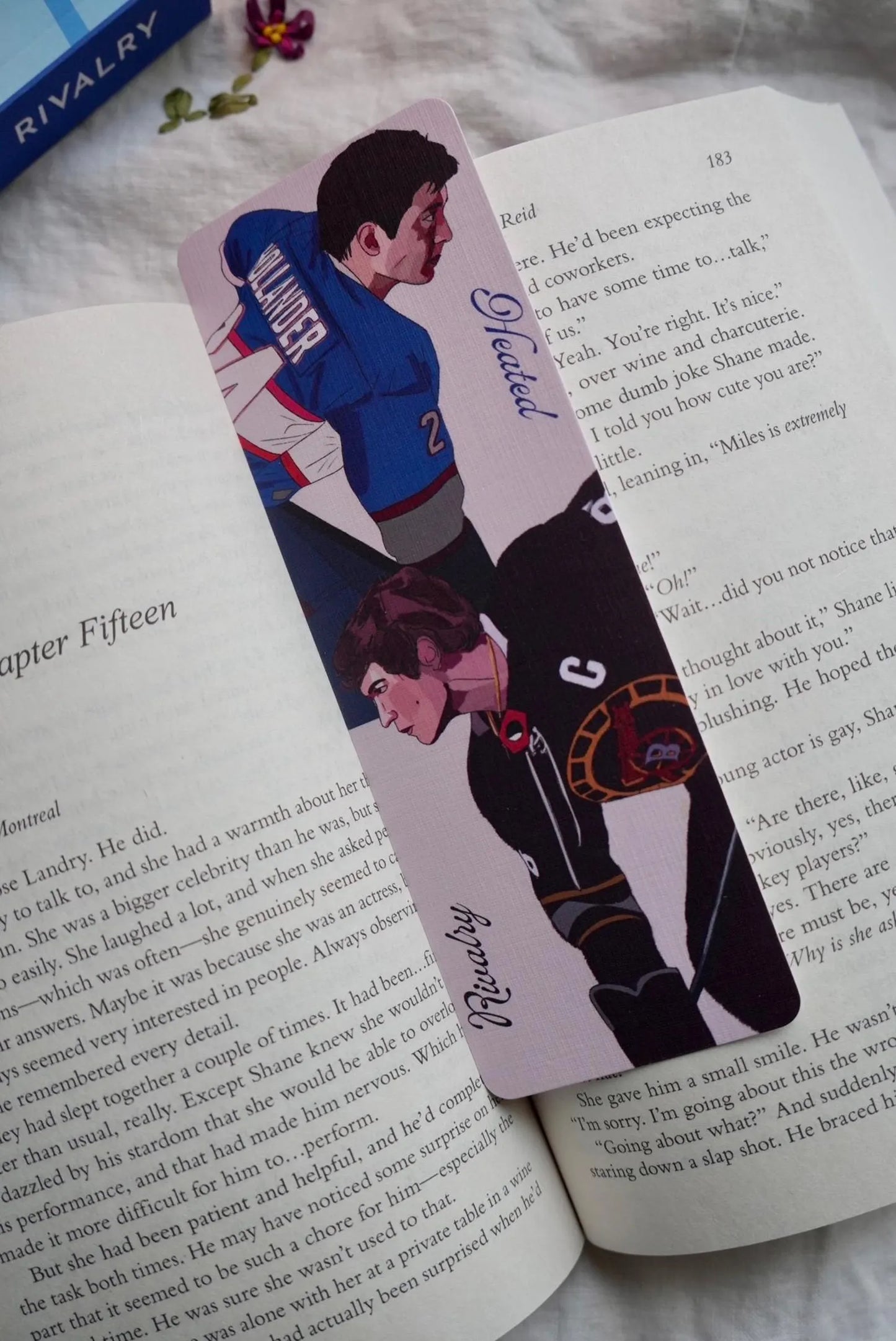 LINEN Heated Rivalry Bookmarks