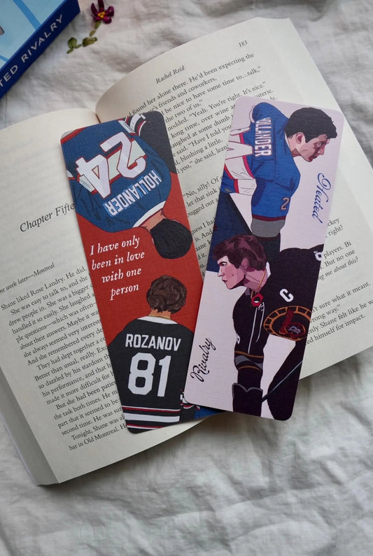 LINEN Heated Rivalry Bookmarks