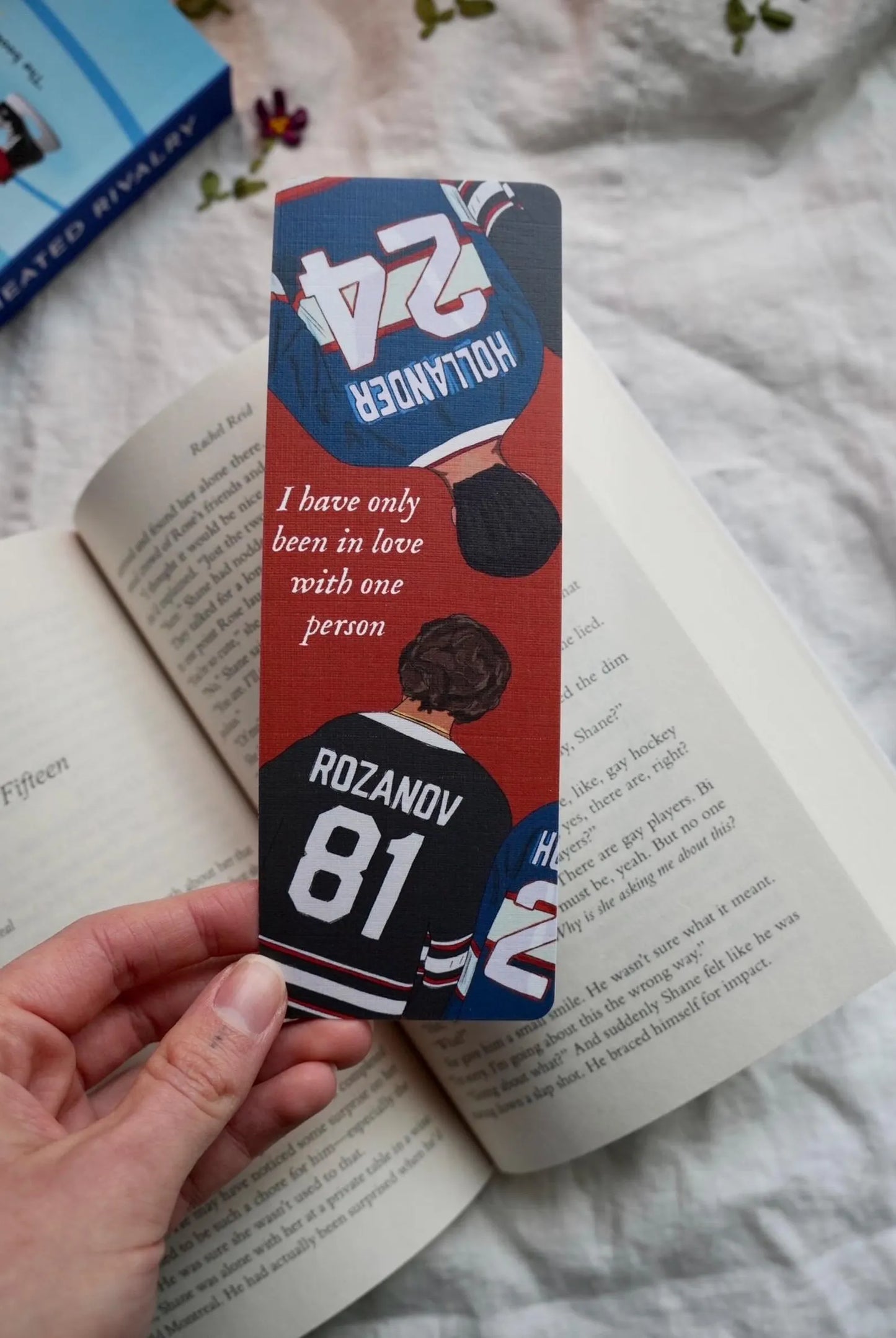 LINEN Heated Rivalry Bookmarks