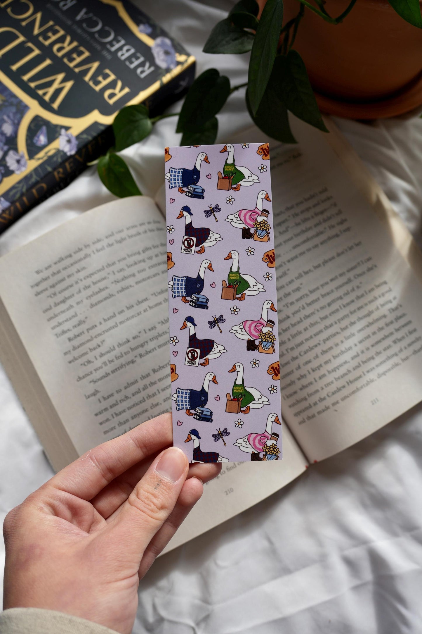 Gilmore geese bookmark