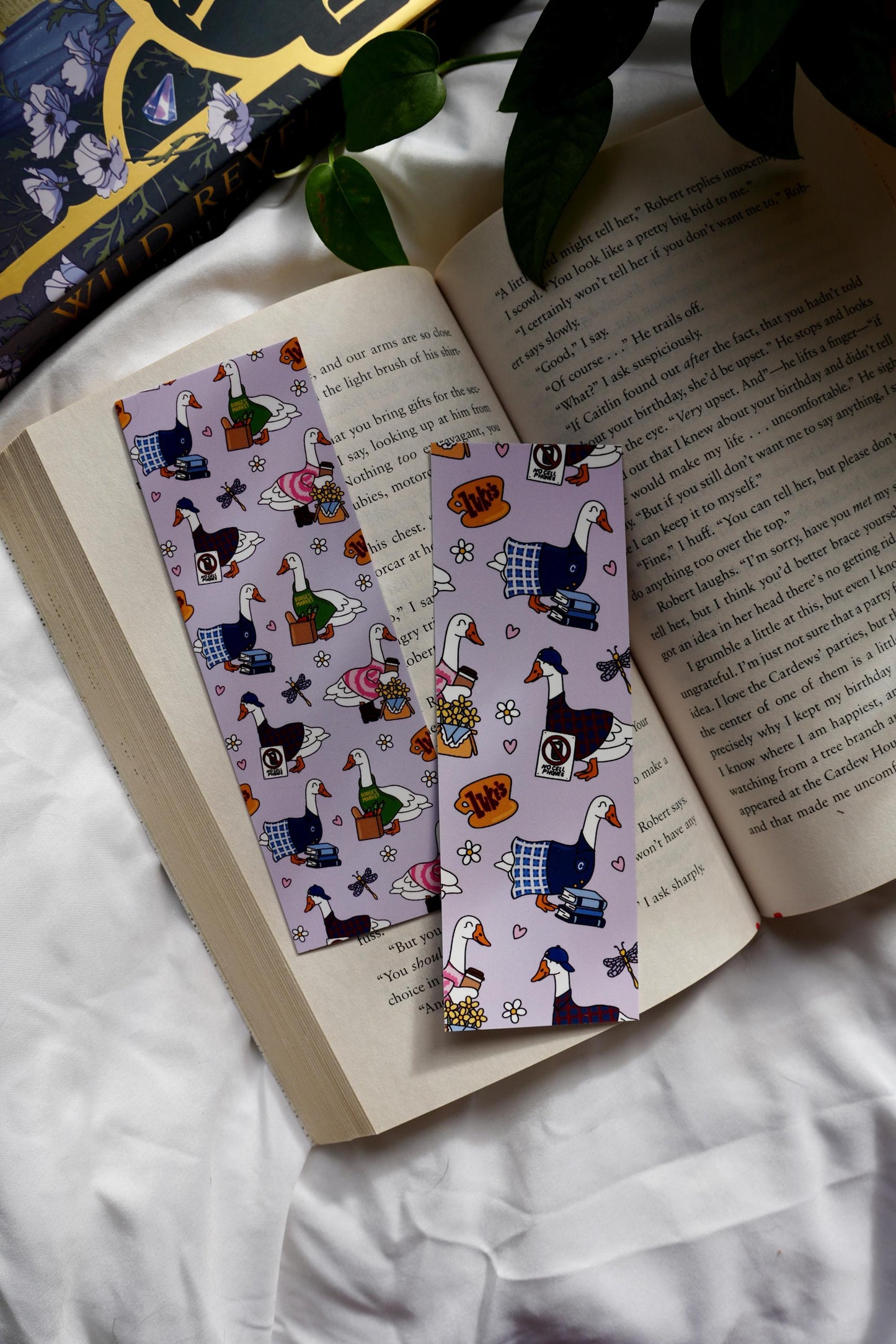 Gilmore geese bookmark