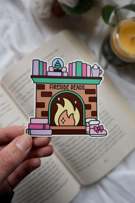 Fireside Reads Sticker