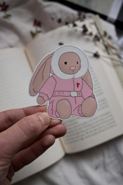 Jellycat Snowsuit Bashful Bunny Sticker