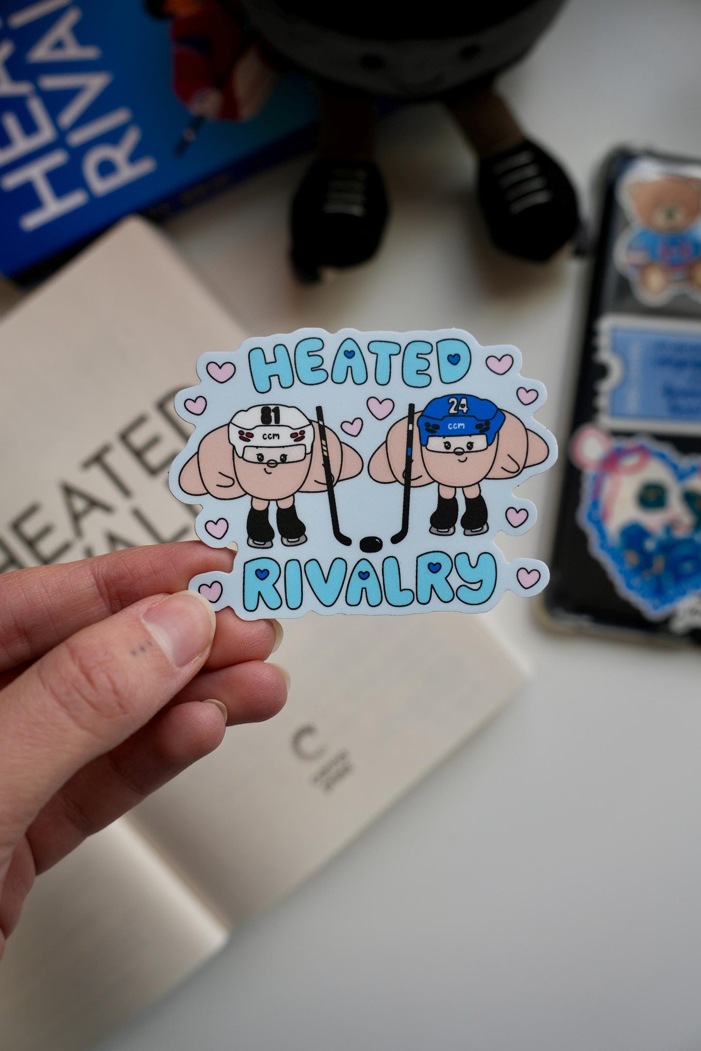Heated Croissants Sticker