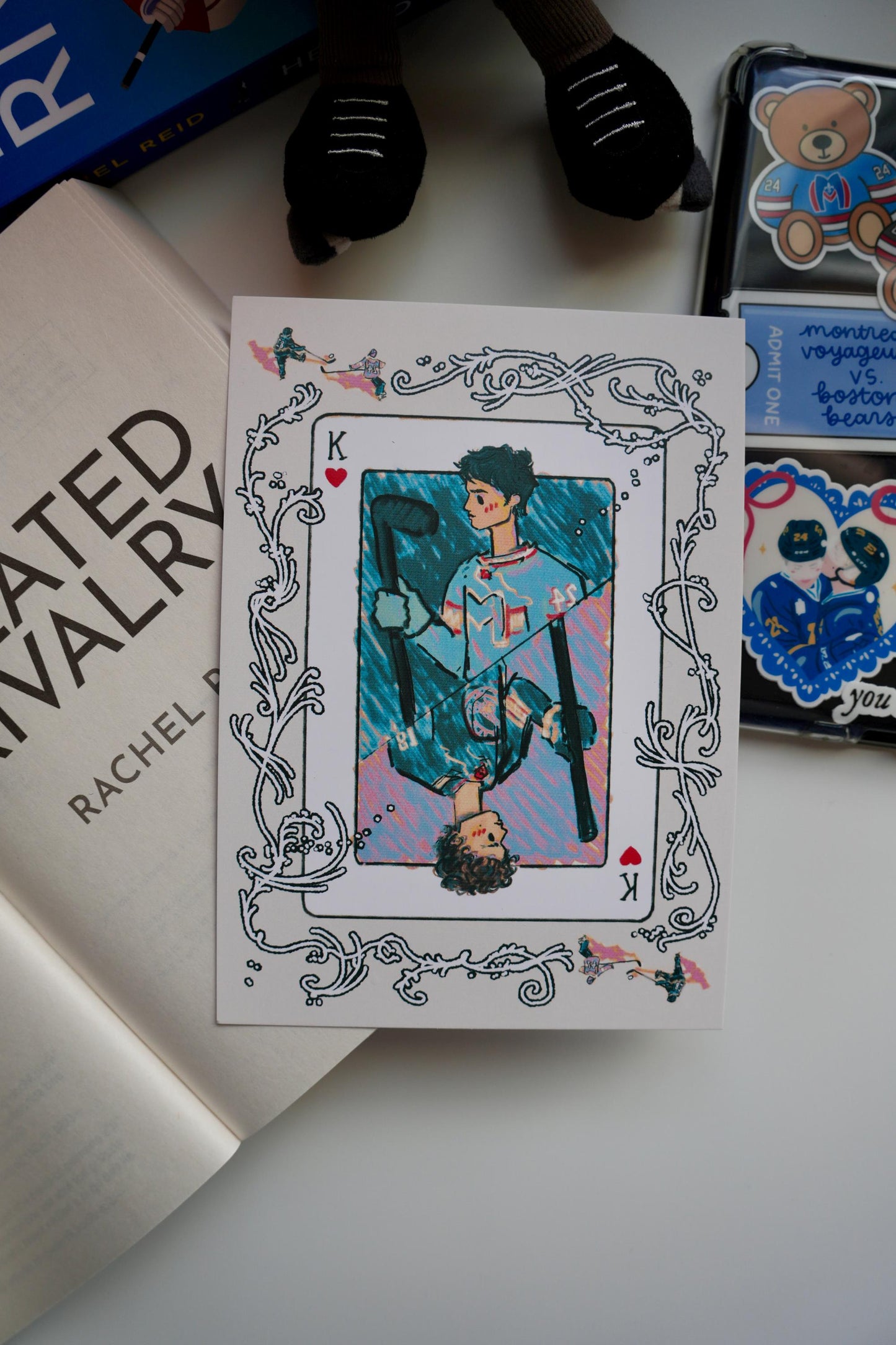 King of Hearts 5x7 Art Print