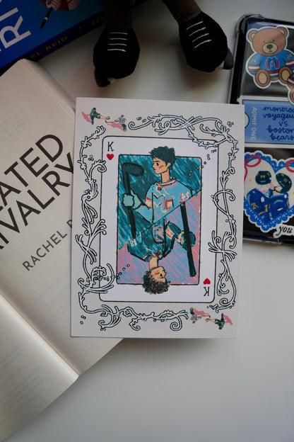 King of Hearts 5x7 Art Print