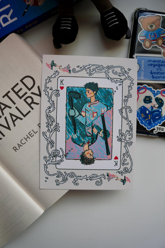 King of Hearts 5x7 Art Print