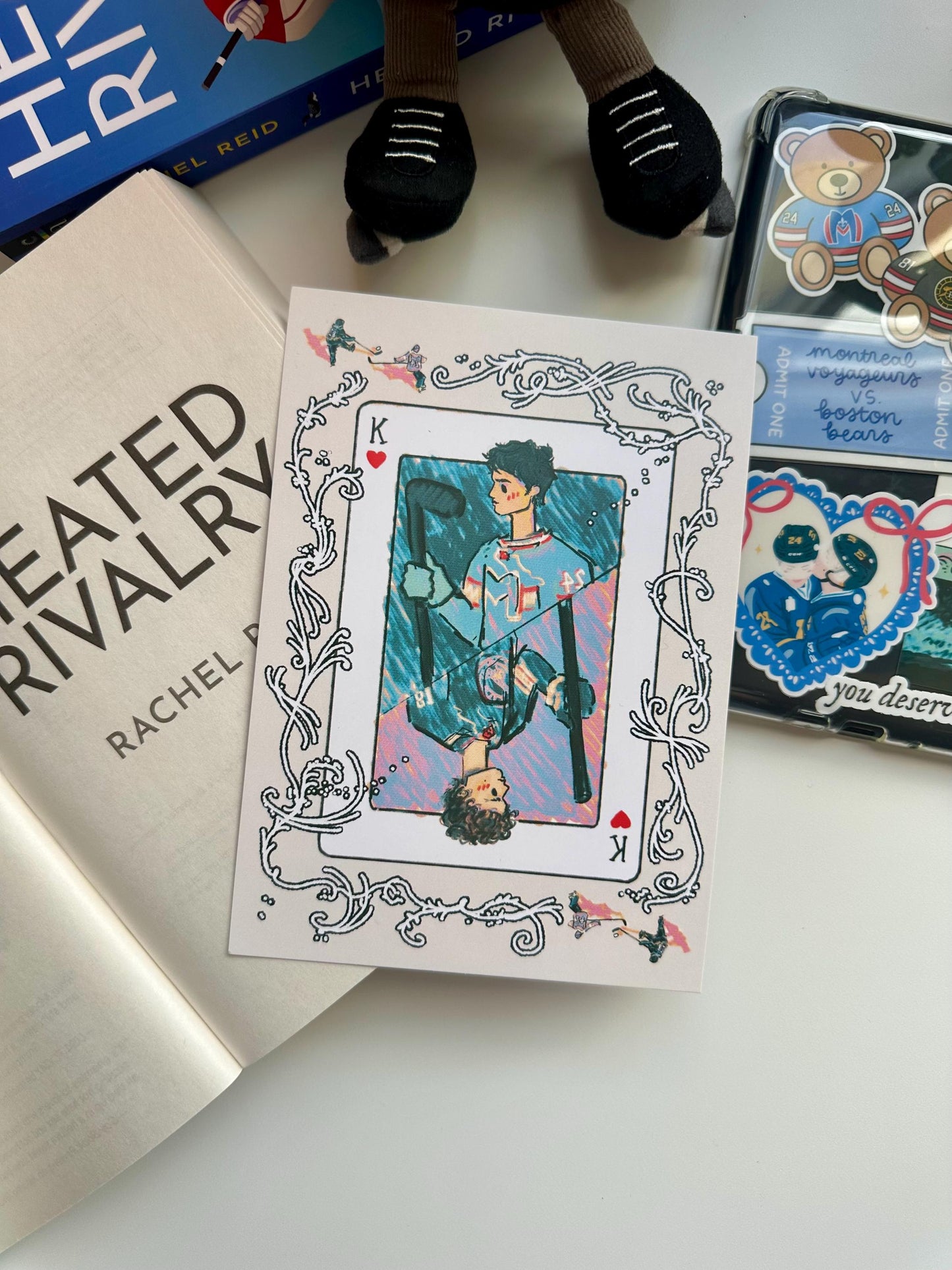 King of Hearts 5x7 Art Print