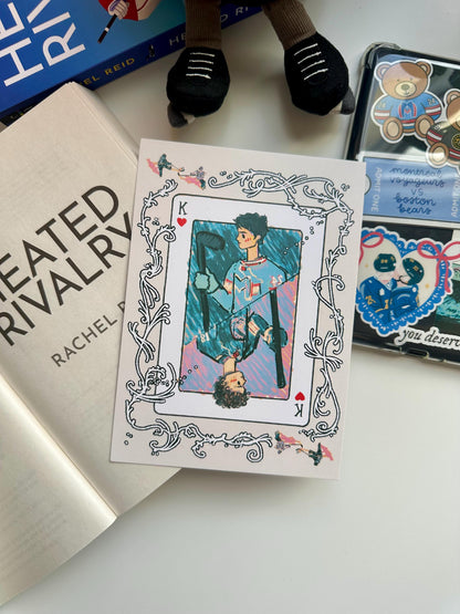 King of Hearts 5x7 Art Print