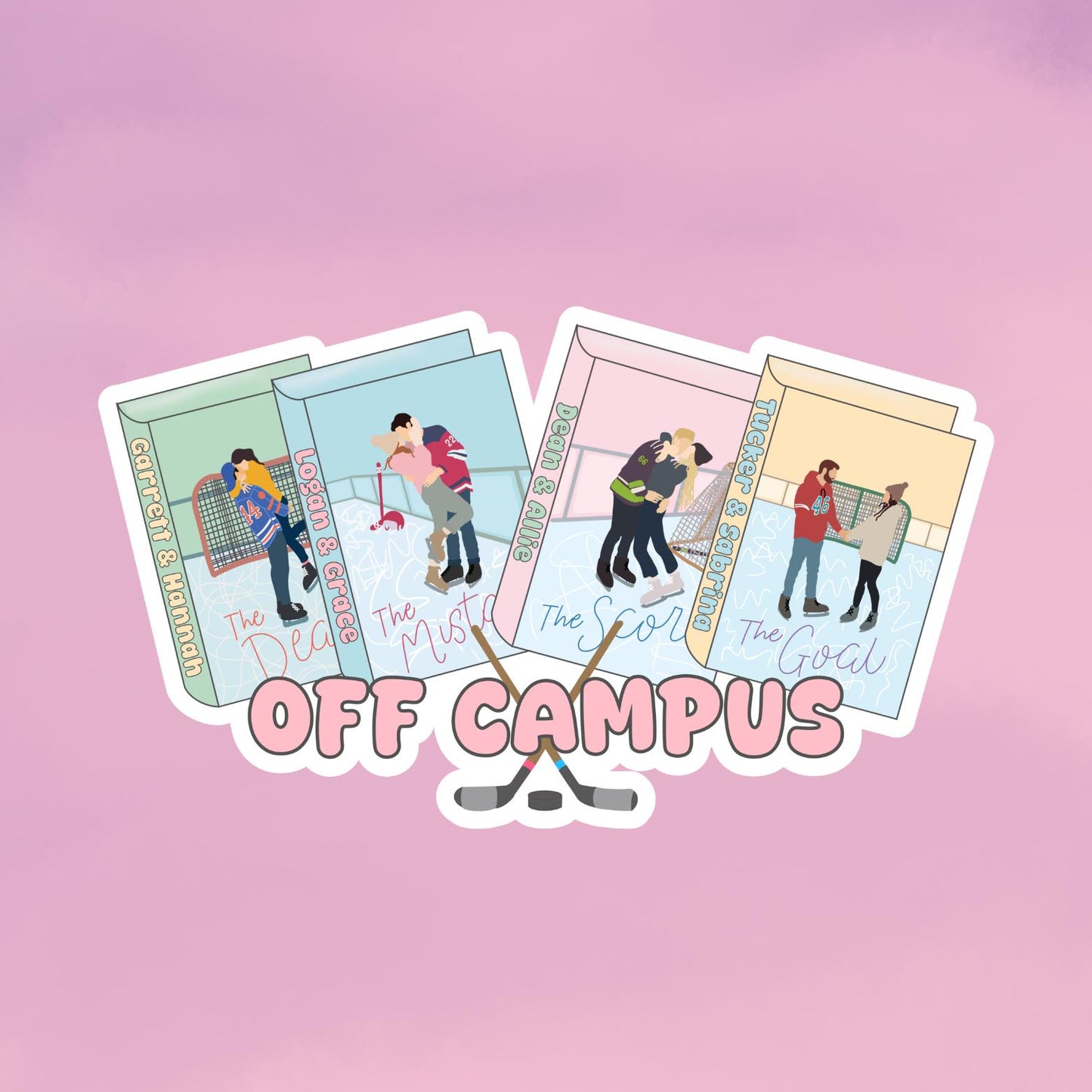 Off Campus Stickers