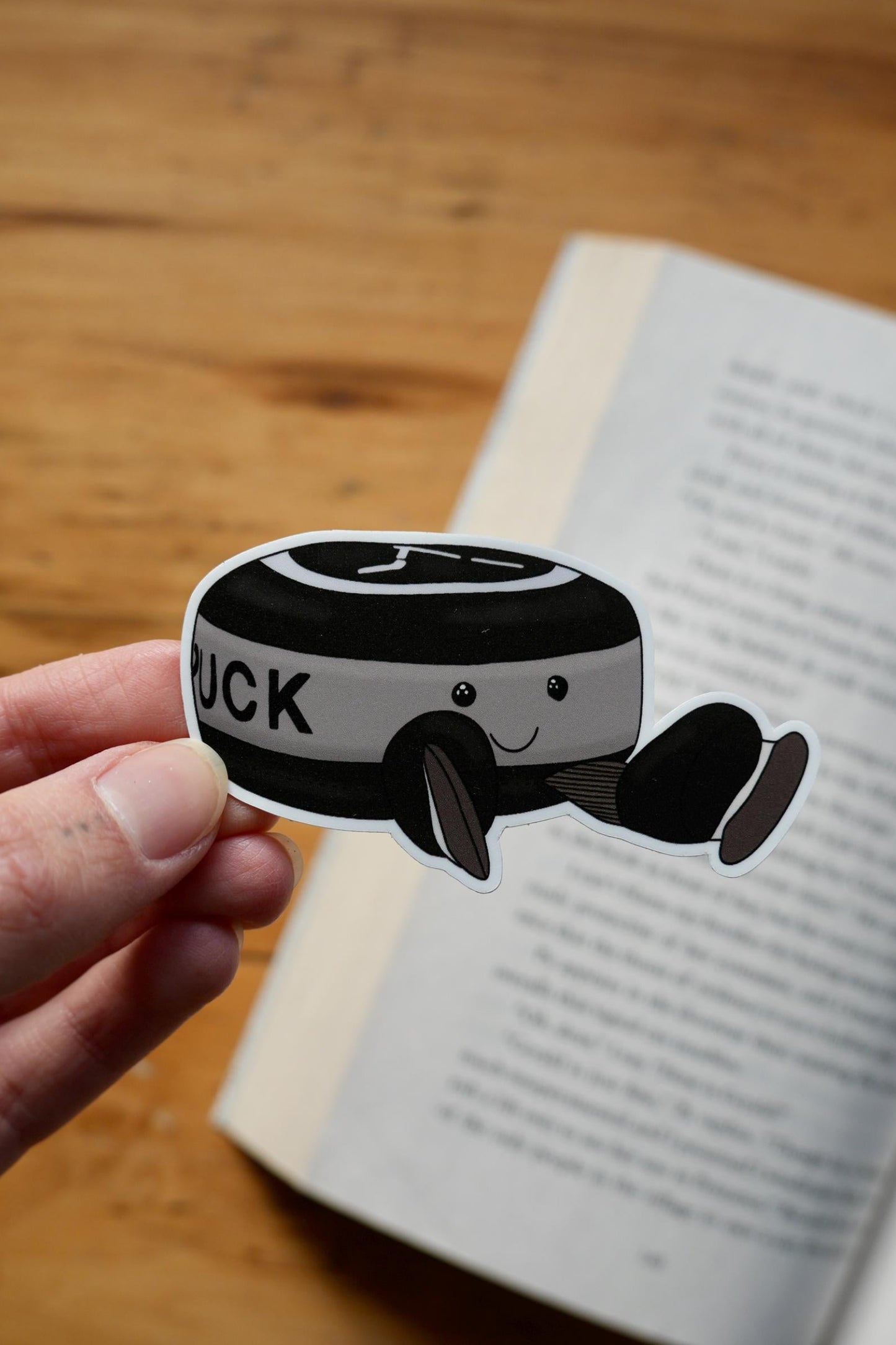 Hockey Puck Sticker