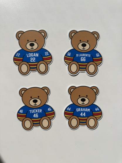 Briar Boys Teddy Stickers
