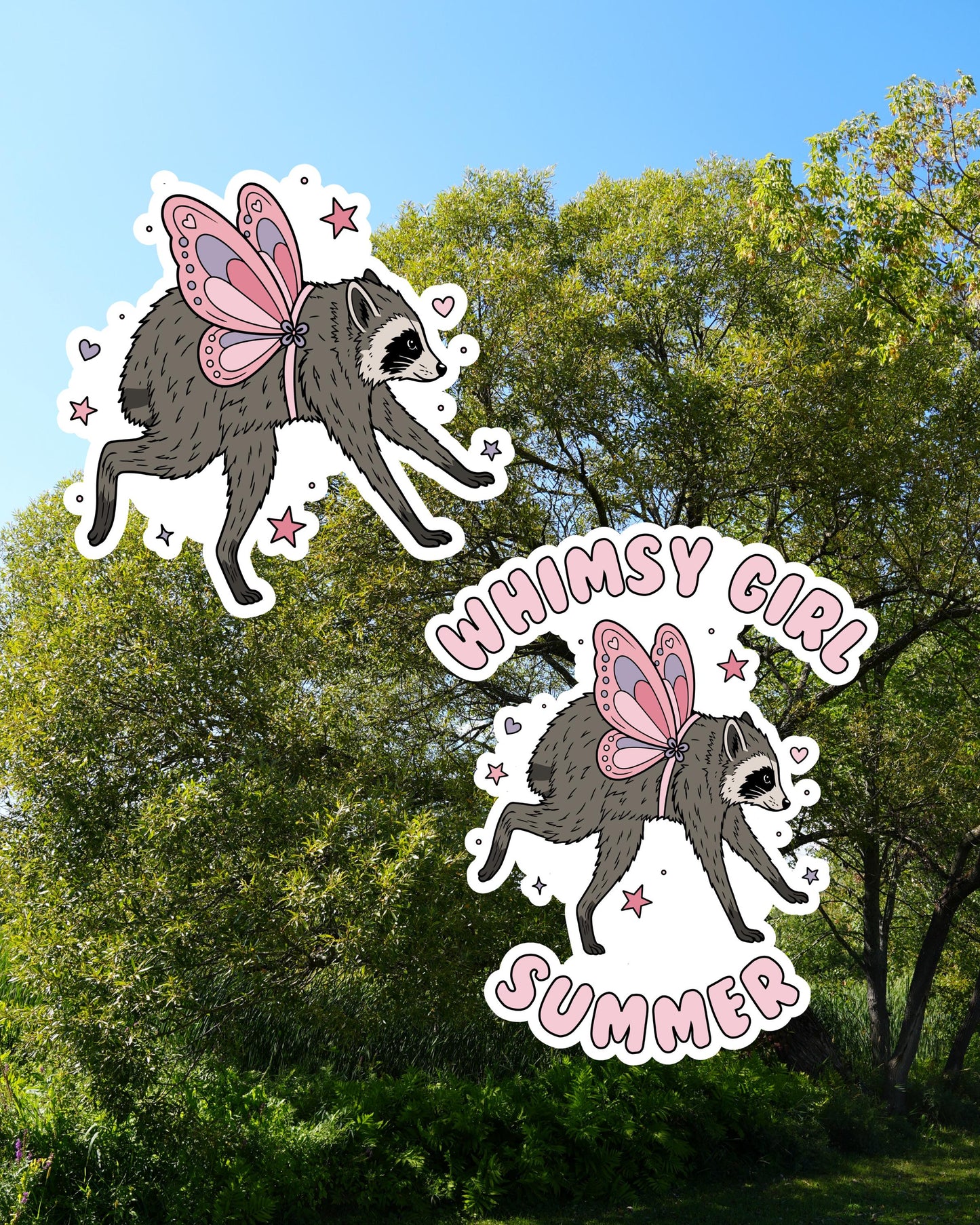 Jimothy Fairy Sticker, Whimsy Girl Summer