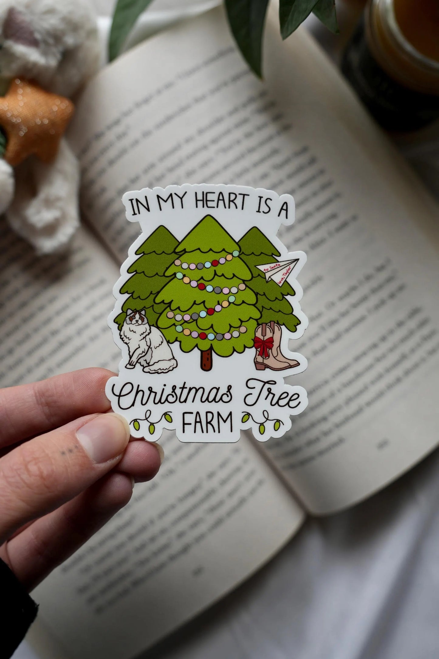 Christmas Tree Farm Sticker
