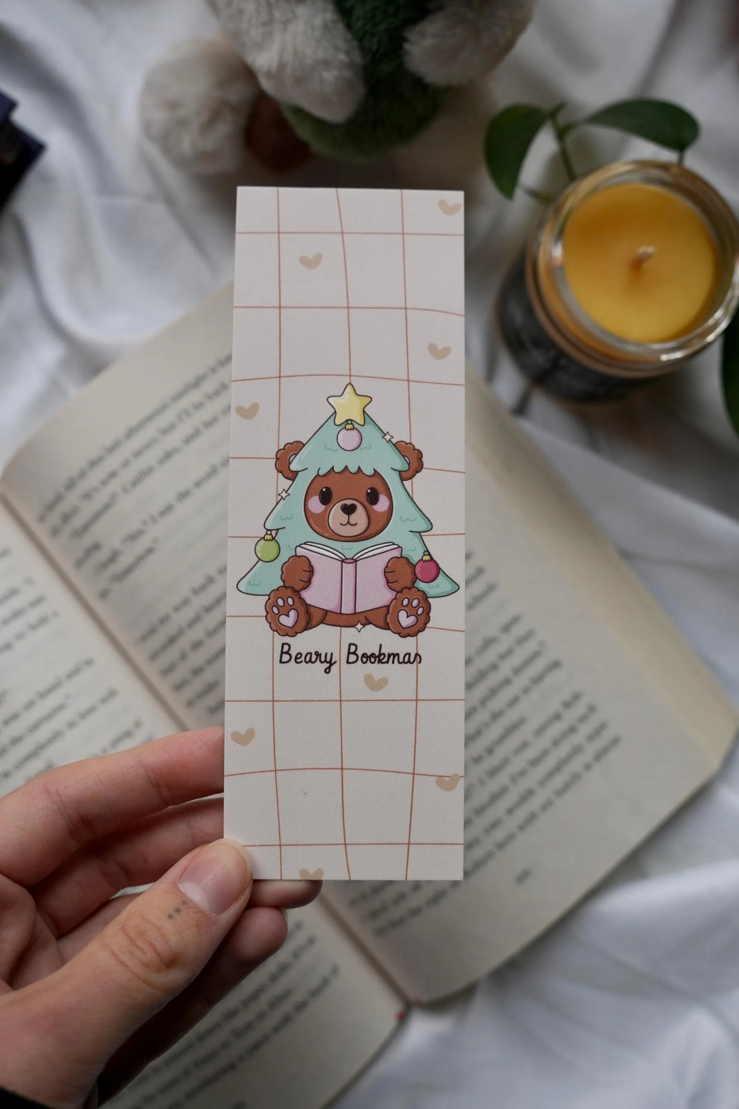 Beary Bookmas Bookmark