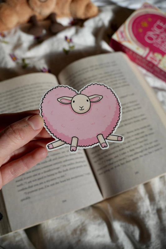 Heart Sheep Sticker