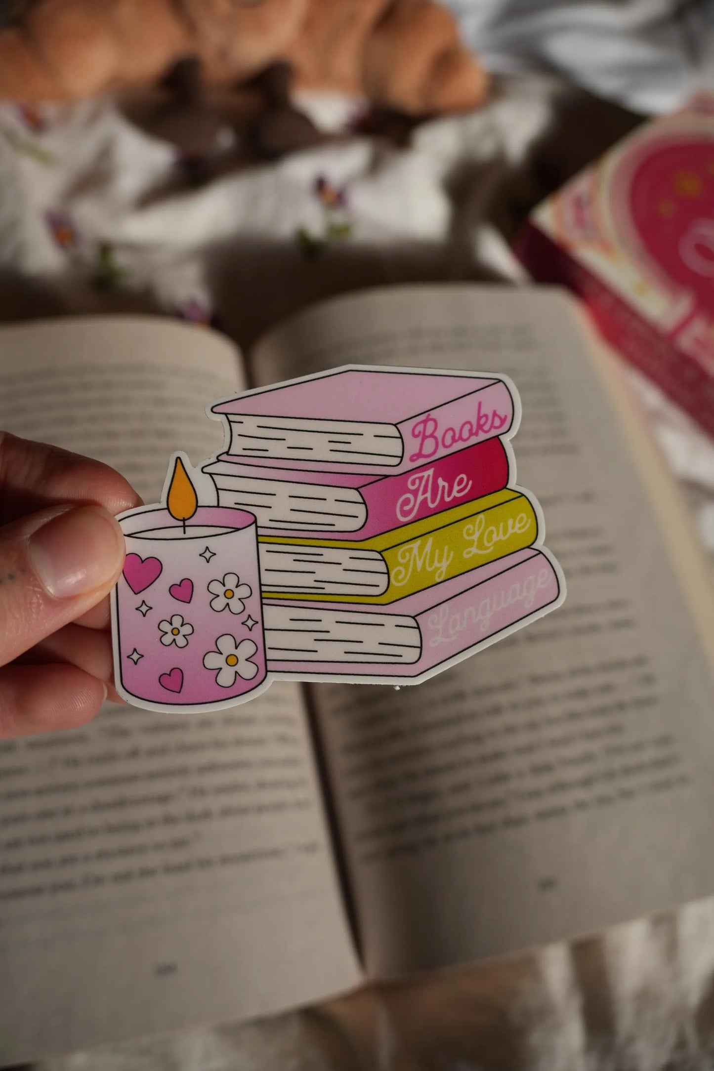 Books are my Love Language Sticker