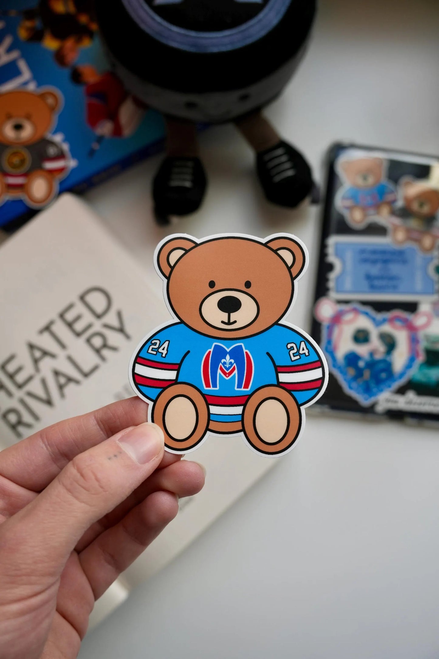 Shane & Ilya Teddy Stickers