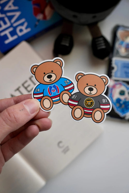 Shane & Ilya Teddy Stickers