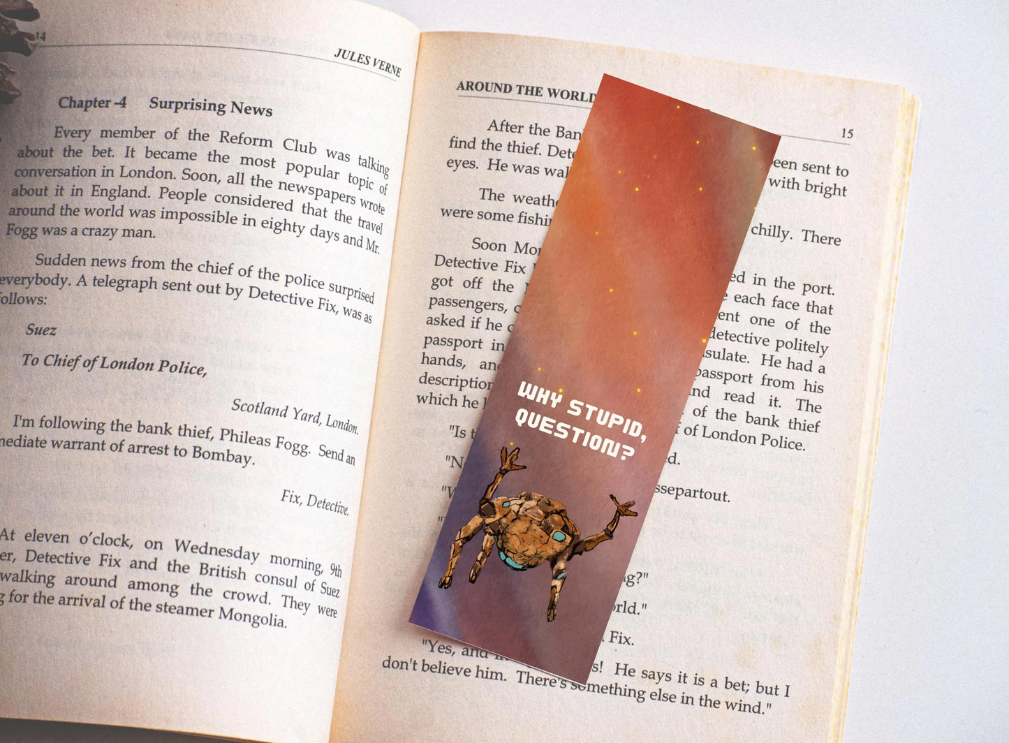 Rocky Bookmarks - Why stupid, question?