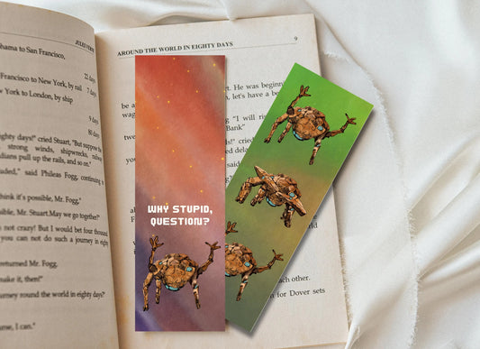 Rocky Bookmarks - Why stupid, question?