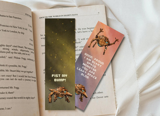 Rocky Bookmarks - Fist my Bump, Leaky Space Blob