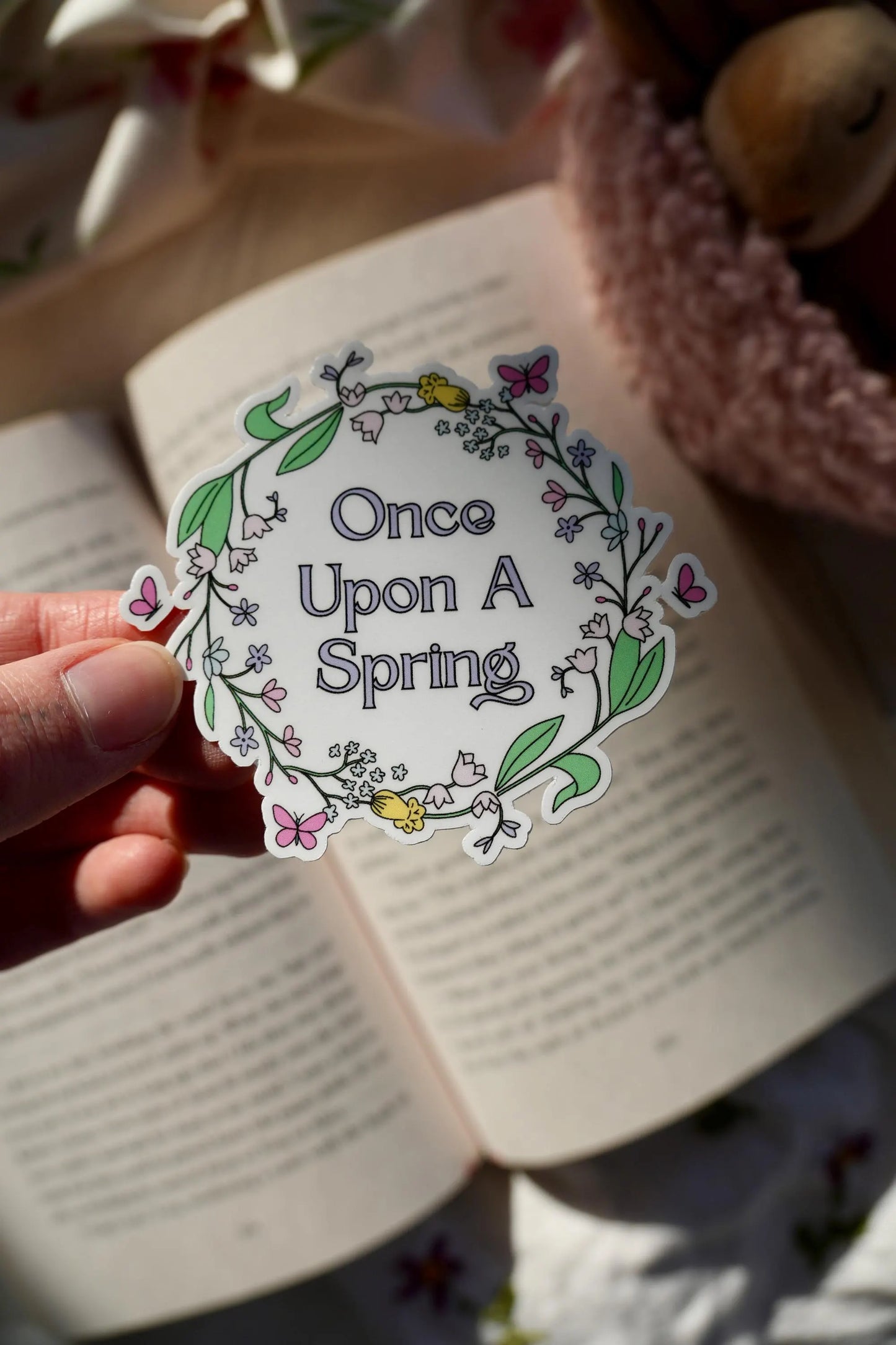 Once Upon a Spring Sticker