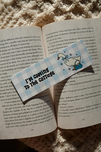 Cottage Duck Bookmark