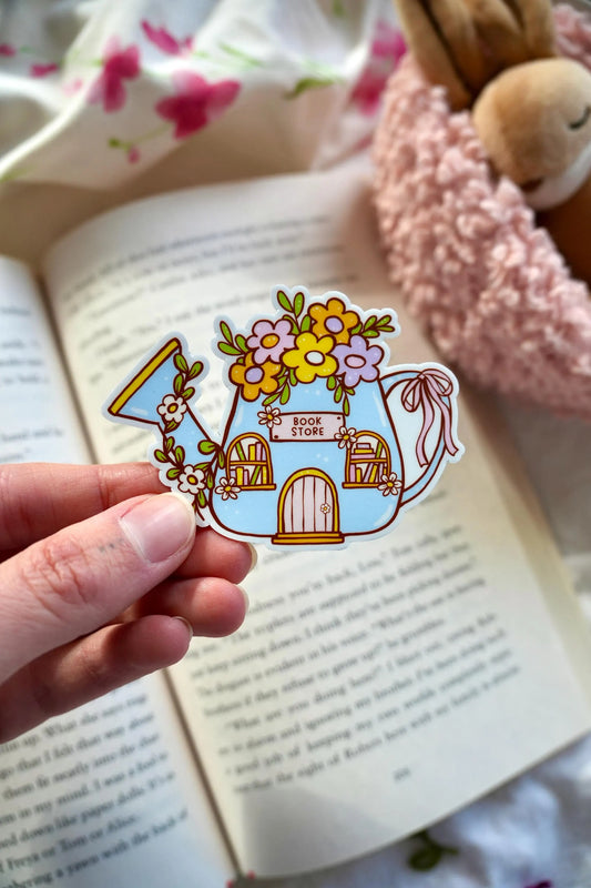 Teapot Bookstore Sticker