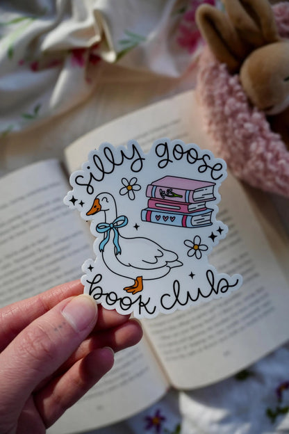 Silly Goose Book Club Sticker