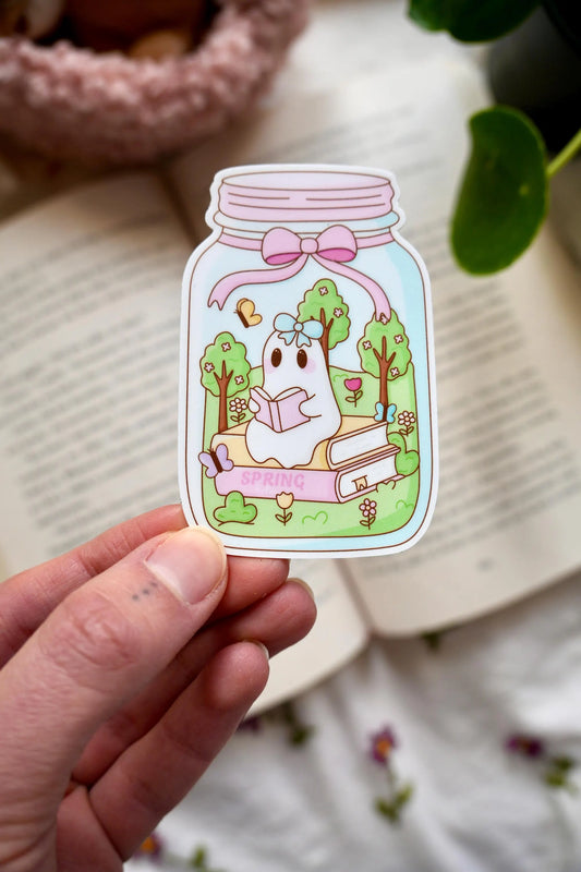 Spring Ghostie Sticker