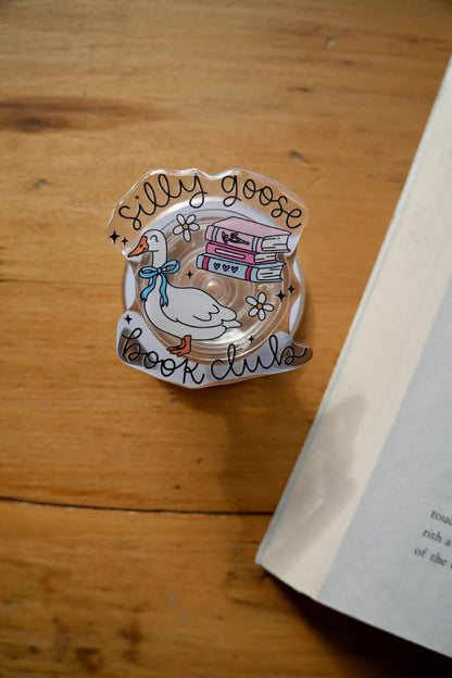 Silly Goose Book Club Magnetic E-reader Grip
