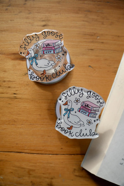 Silly Goose Book Club Magnetic E-reader Grip