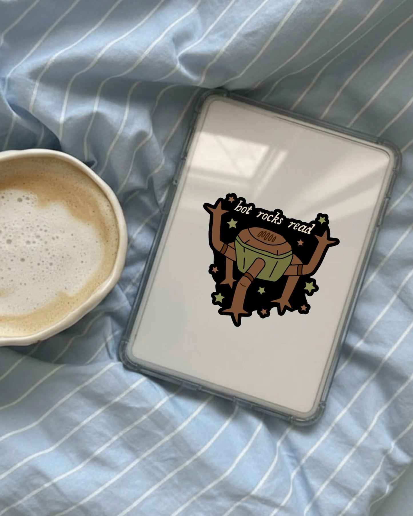 Hot Rocks Read Sticker
