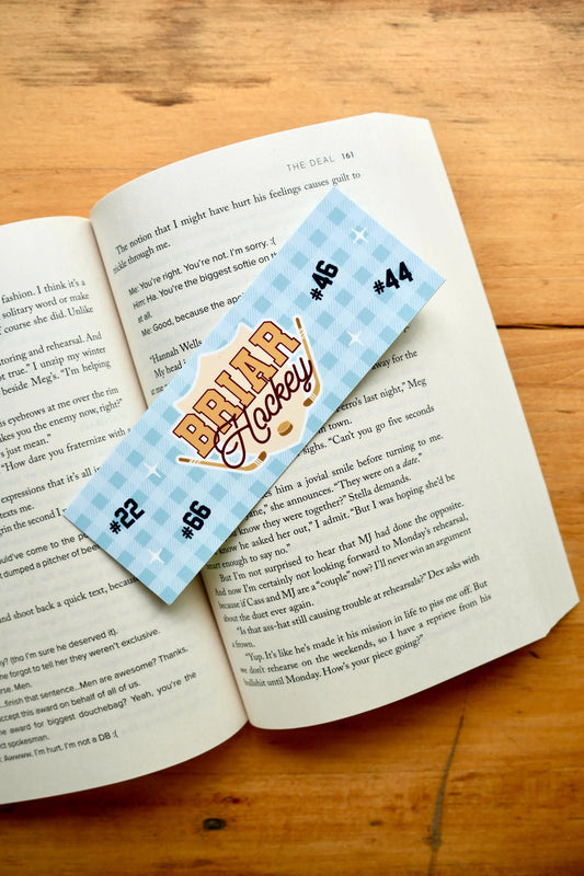 Briar Hockey Bookmark