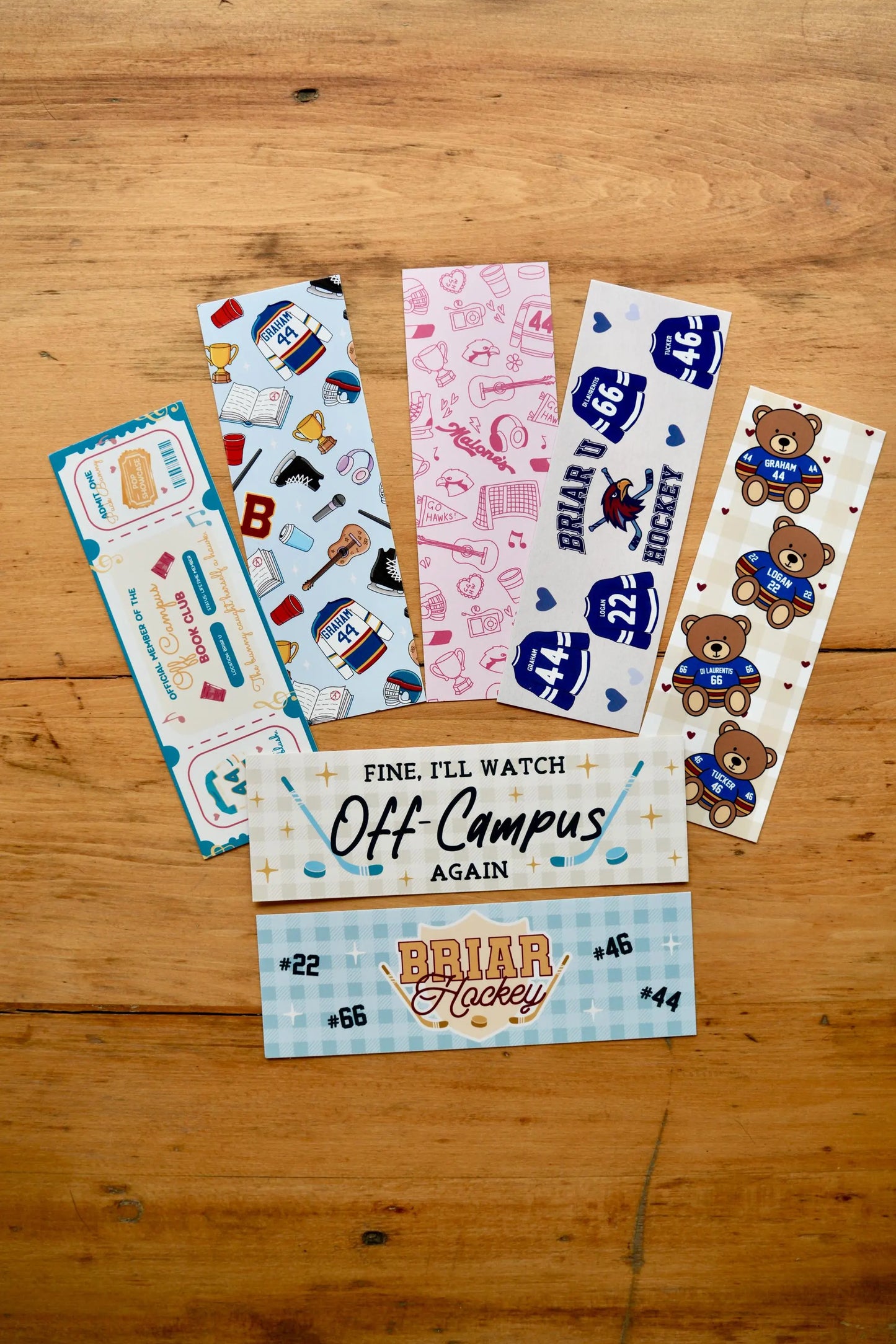 Off Campus Bookmark Bundle