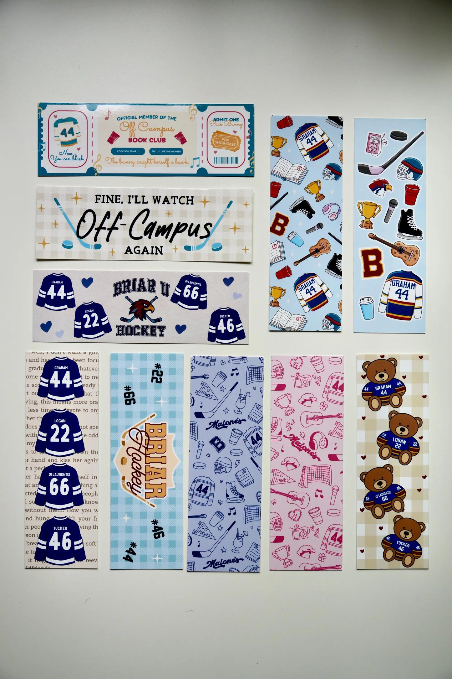 Off Campus Bookmark Bundle