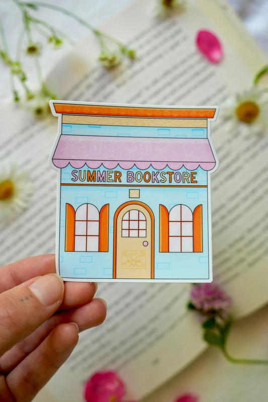 Summer Bookstore Sticker