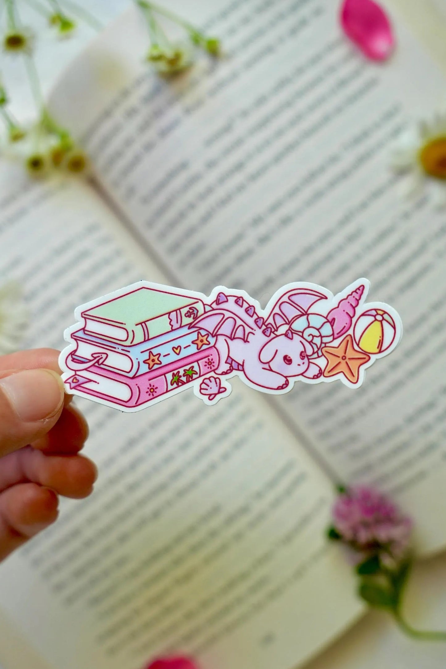 Summer Dragon Sticker